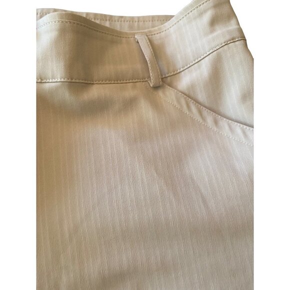 Nike Golf Dri Fit Long Beige Shorts Size 6 - Picture 3 of 7